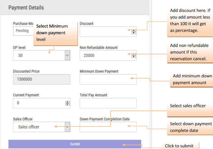 Enter username and press RESET