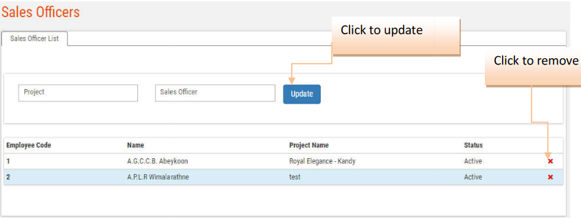 Enter username and press RESET