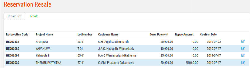 Enter username and press RESET