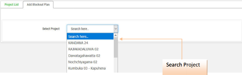 Enter username and press RESET
