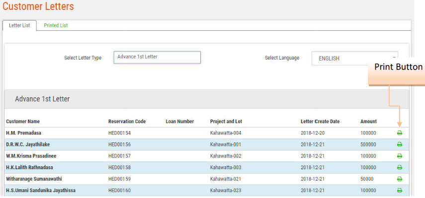 Enter username and press RESET