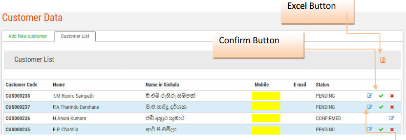 Enter username and press RESET
